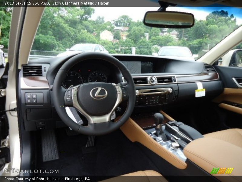 Satin Cashmere Metallic / Flaxen 2013 Lexus GS 350 AWD
