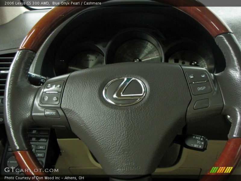 Blue Onyx Pearl / Cashmere 2006 Lexus GS 300 AWD