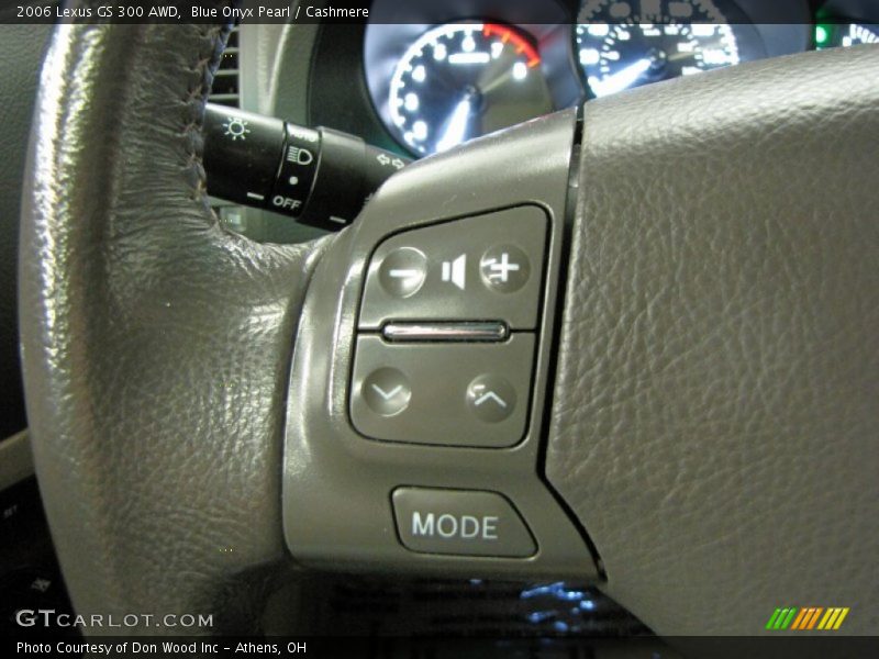 Blue Onyx Pearl / Cashmere 2006 Lexus GS 300 AWD