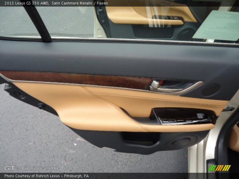 Satin Cashmere Metallic / Flaxen 2013 Lexus GS 350 AWD
