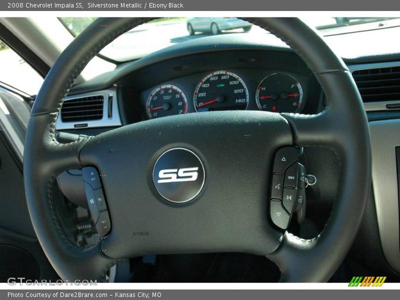 Silverstone Metallic / Ebony Black 2008 Chevrolet Impala SS