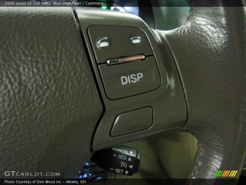 Blue Onyx Pearl / Cashmere 2006 Lexus GS 300 AWD