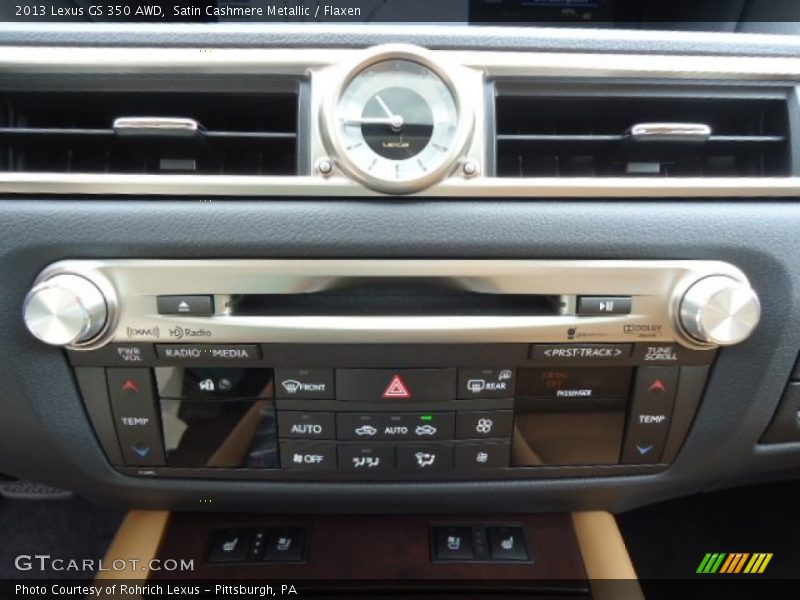 Satin Cashmere Metallic / Flaxen 2013 Lexus GS 350 AWD
