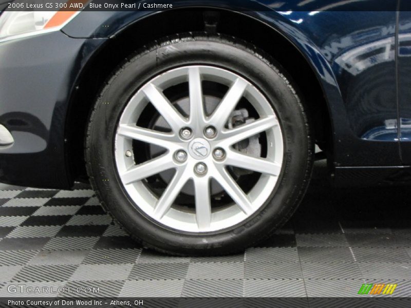 Blue Onyx Pearl / Cashmere 2006 Lexus GS 300 AWD