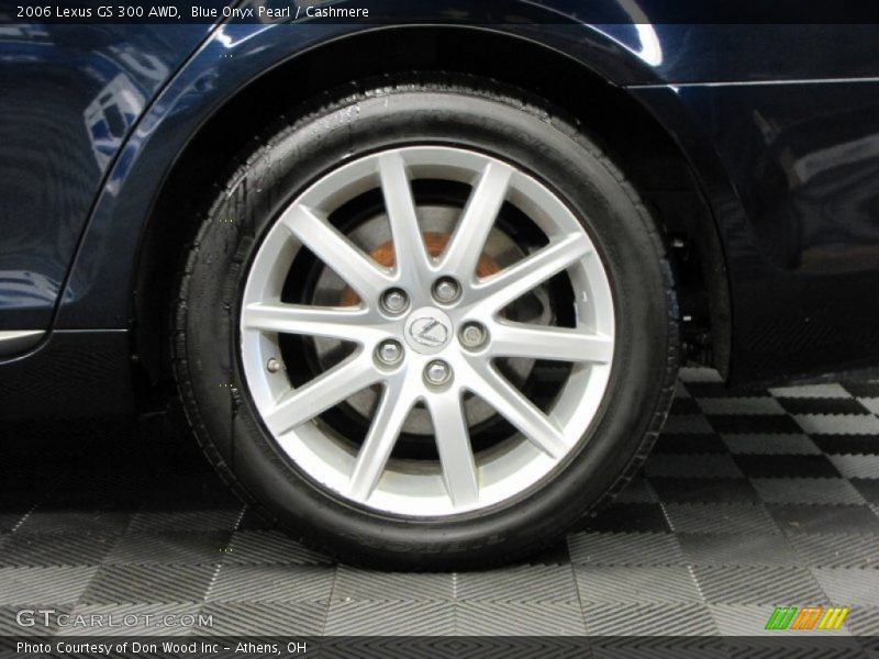 Blue Onyx Pearl / Cashmere 2006 Lexus GS 300 AWD