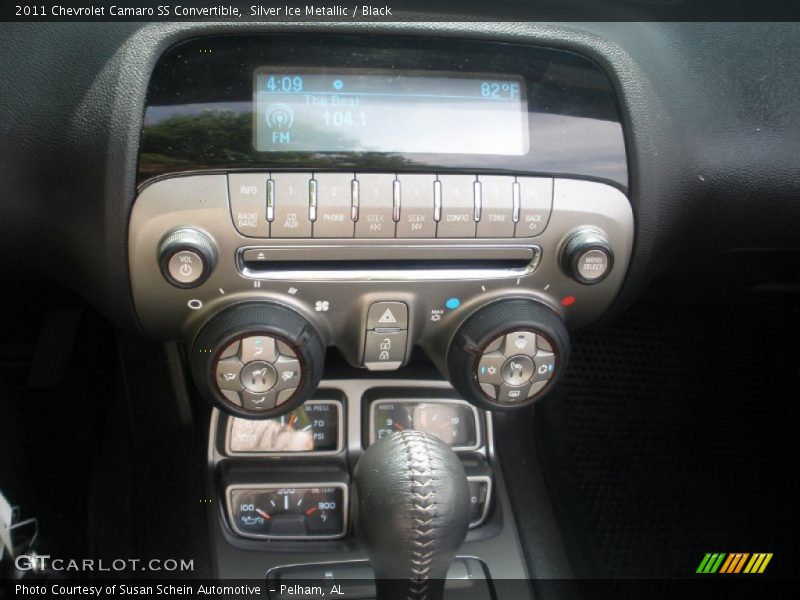Silver Ice Metallic / Black 2011 Chevrolet Camaro SS Convertible