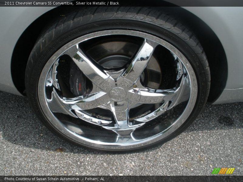 Custom Wheels of 2011 Camaro SS Convertible