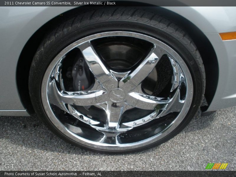 Custom Wheels of 2011 Camaro SS Convertible
