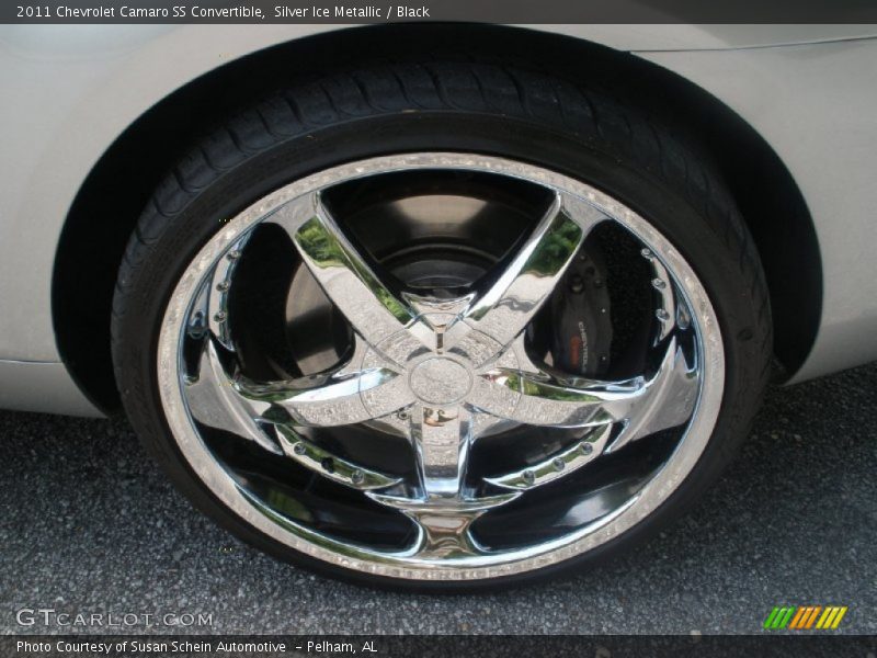 Custom Wheels of 2011 Camaro SS Convertible