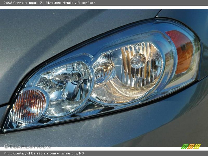 Silverstone Metallic / Ebony Black 2008 Chevrolet Impala SS