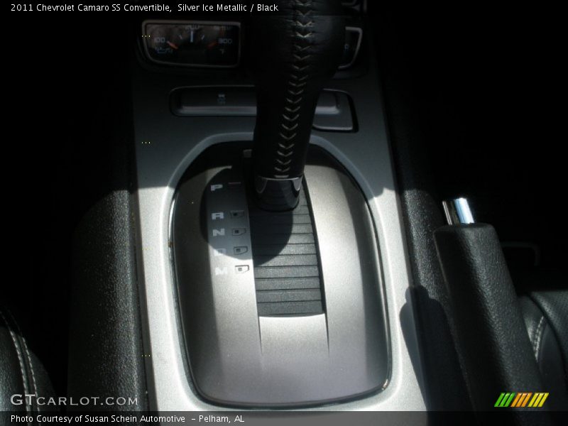 Silver Ice Metallic / Black 2011 Chevrolet Camaro SS Convertible
