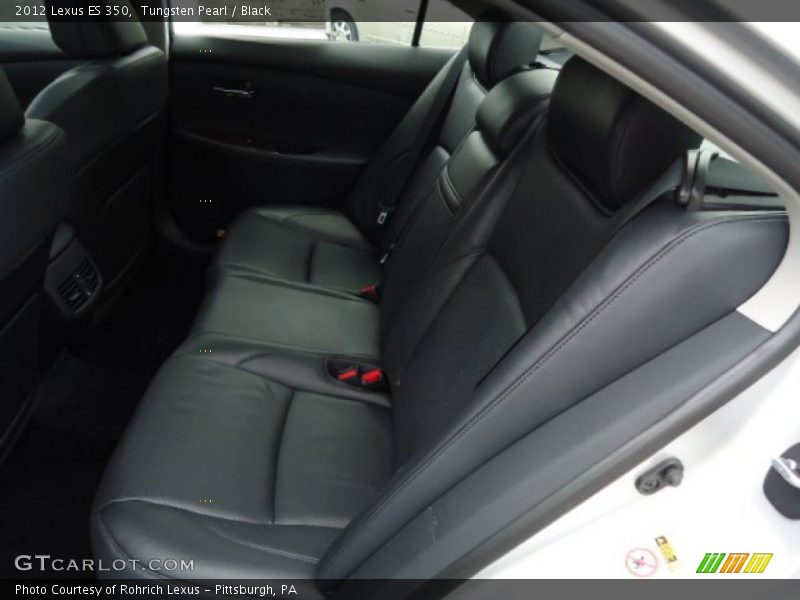 Tungsten Pearl / Black 2012 Lexus ES 350