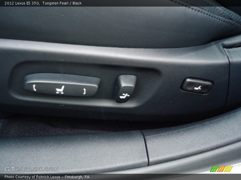 Tungsten Pearl / Black 2012 Lexus ES 350