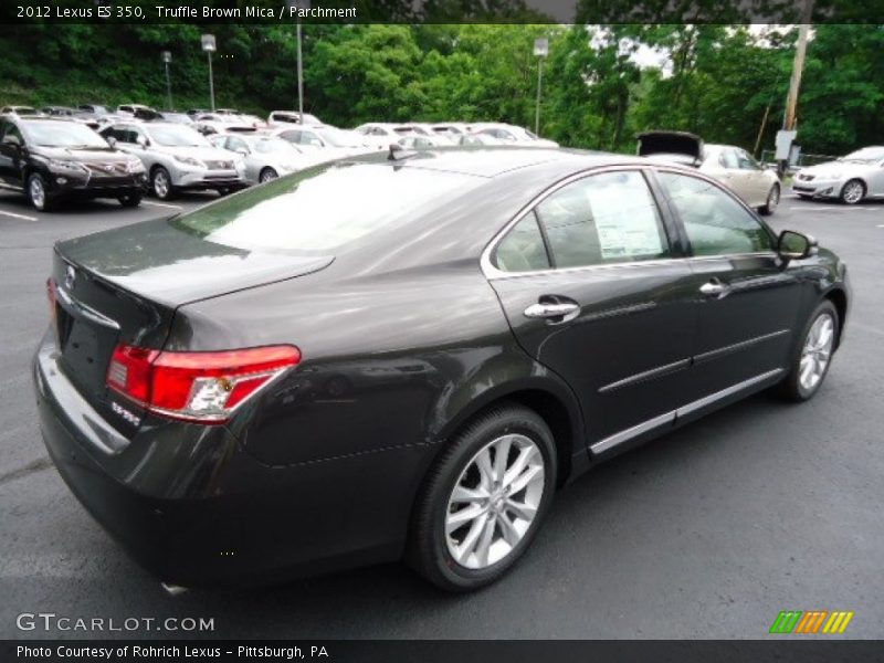 Truffle Brown Mica / Parchment 2012 Lexus ES 350