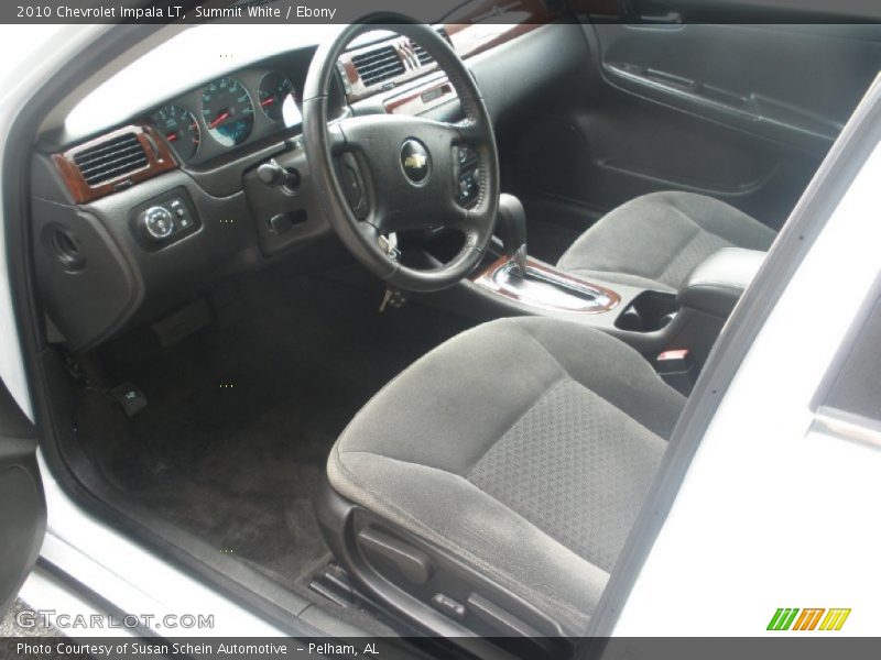 Summit White / Ebony 2010 Chevrolet Impala LT