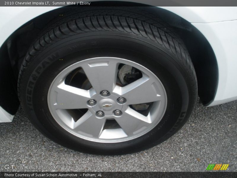 Summit White / Ebony 2010 Chevrolet Impala LT