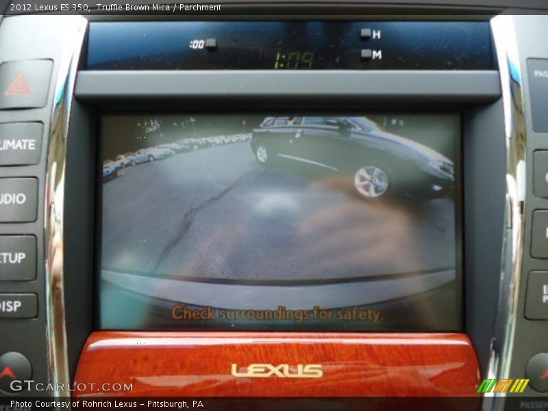 Truffle Brown Mica / Parchment 2012 Lexus ES 350