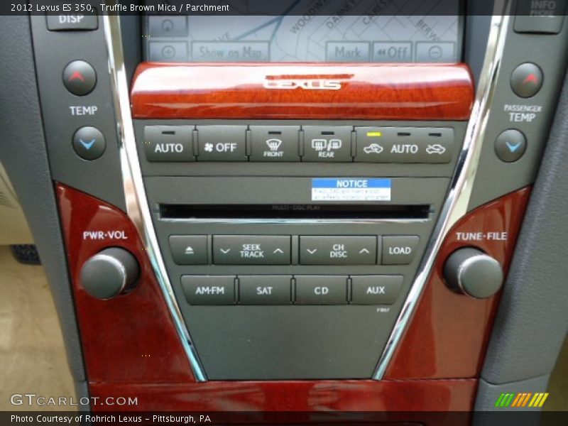 Truffle Brown Mica / Parchment 2012 Lexus ES 350