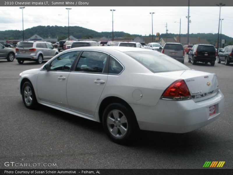 Summit White / Ebony 2010 Chevrolet Impala LT