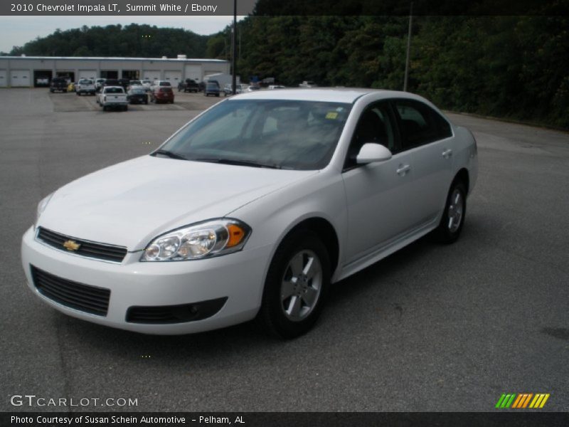 Summit White / Ebony 2010 Chevrolet Impala LT