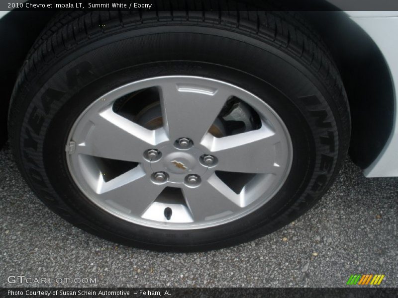 Summit White / Ebony 2010 Chevrolet Impala LT