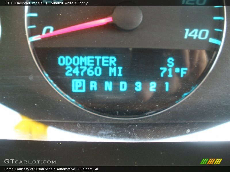 Summit White / Ebony 2010 Chevrolet Impala LT
