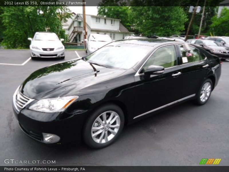 Obsidian Black / Parchment 2012 Lexus ES 350