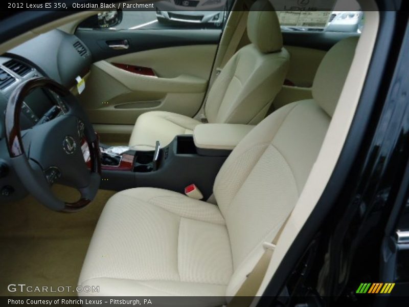 Obsidian Black / Parchment 2012 Lexus ES 350