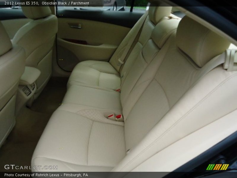 Obsidian Black / Parchment 2012 Lexus ES 350