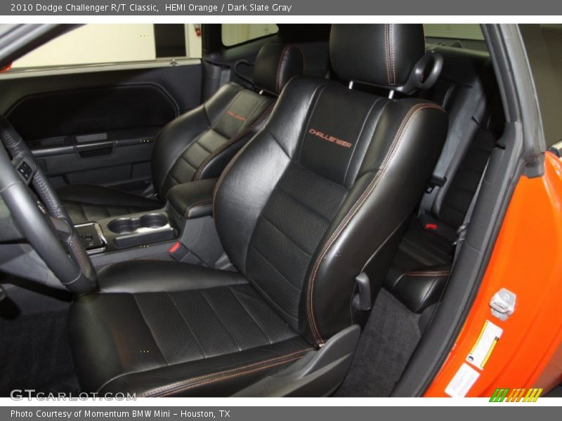  2010 Challenger R/T Classic Dark Slate Gray Interior