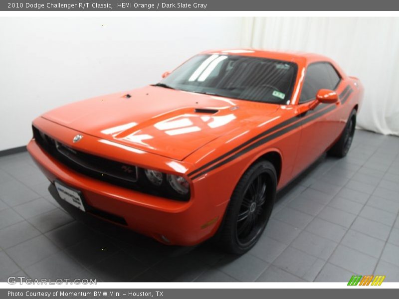 HEMI Orange / Dark Slate Gray 2010 Dodge Challenger R/T Classic