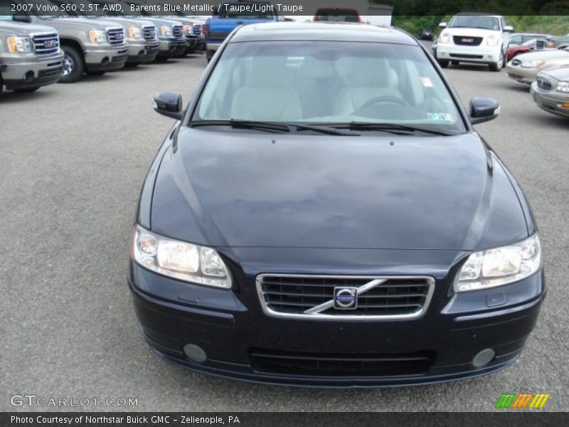 Barents Blue Metallic / Taupe/Light Taupe 2007 Volvo S60 2.5T AWD
