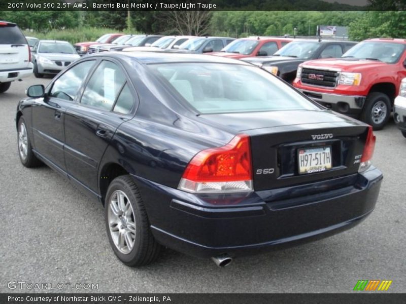 Barents Blue Metallic / Taupe/Light Taupe 2007 Volvo S60 2.5T AWD
