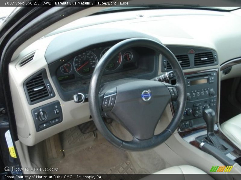 Barents Blue Metallic / Taupe/Light Taupe 2007 Volvo S60 2.5T AWD