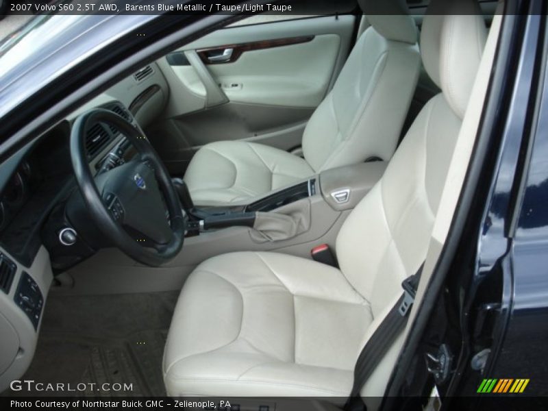 Barents Blue Metallic / Taupe/Light Taupe 2007 Volvo S60 2.5T AWD