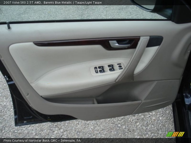 Barents Blue Metallic / Taupe/Light Taupe 2007 Volvo S60 2.5T AWD