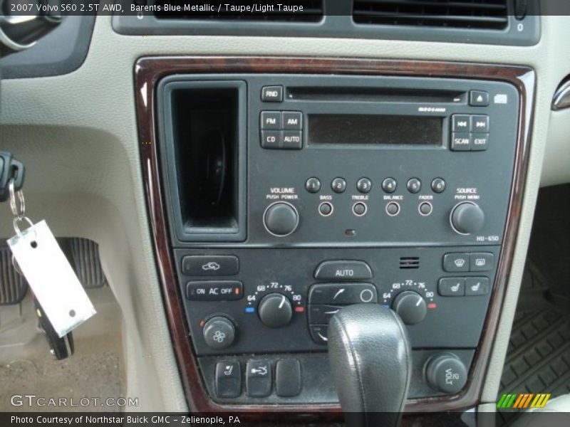 Barents Blue Metallic / Taupe/Light Taupe 2007 Volvo S60 2.5T AWD
