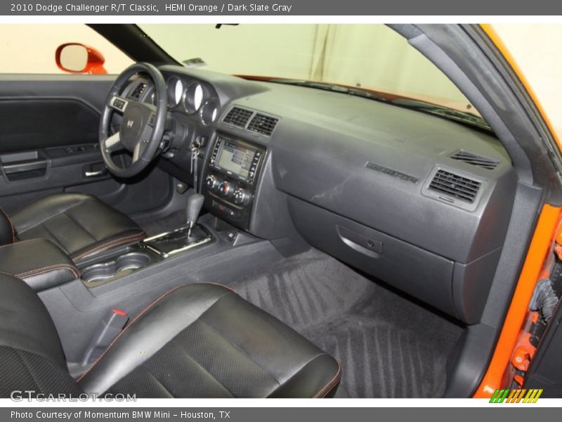 Dashboard of 2010 Challenger R/T Classic