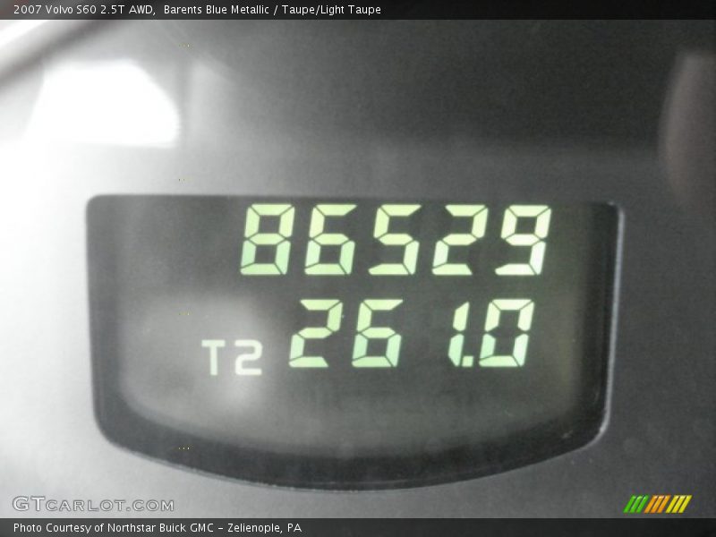 Barents Blue Metallic / Taupe/Light Taupe 2007 Volvo S60 2.5T AWD