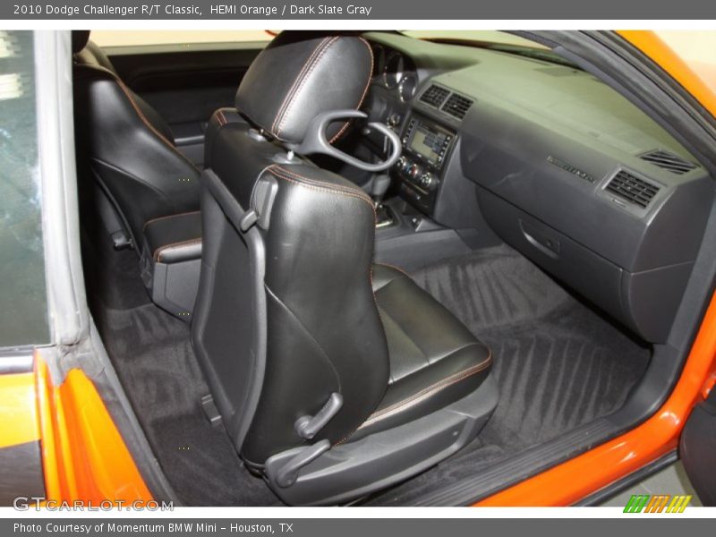 HEMI Orange / Dark Slate Gray 2010 Dodge Challenger R/T Classic