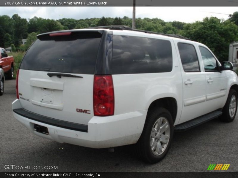 Summit White / Ebony Black 2007 GMC Yukon Denali AWD