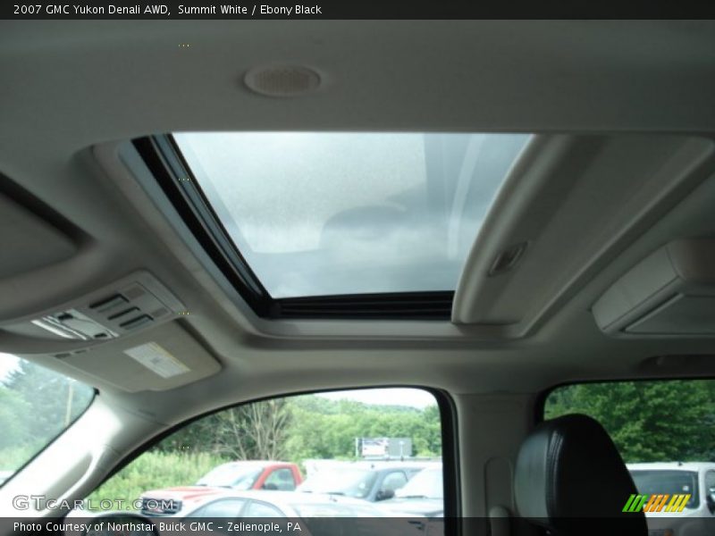 Summit White / Ebony Black 2007 GMC Yukon Denali AWD