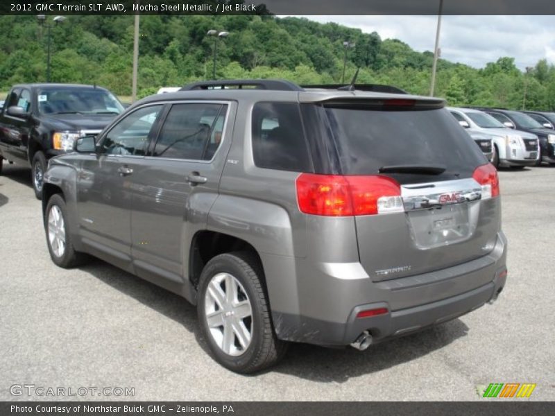 Mocha Steel Metallic / Jet Black 2012 GMC Terrain SLT AWD