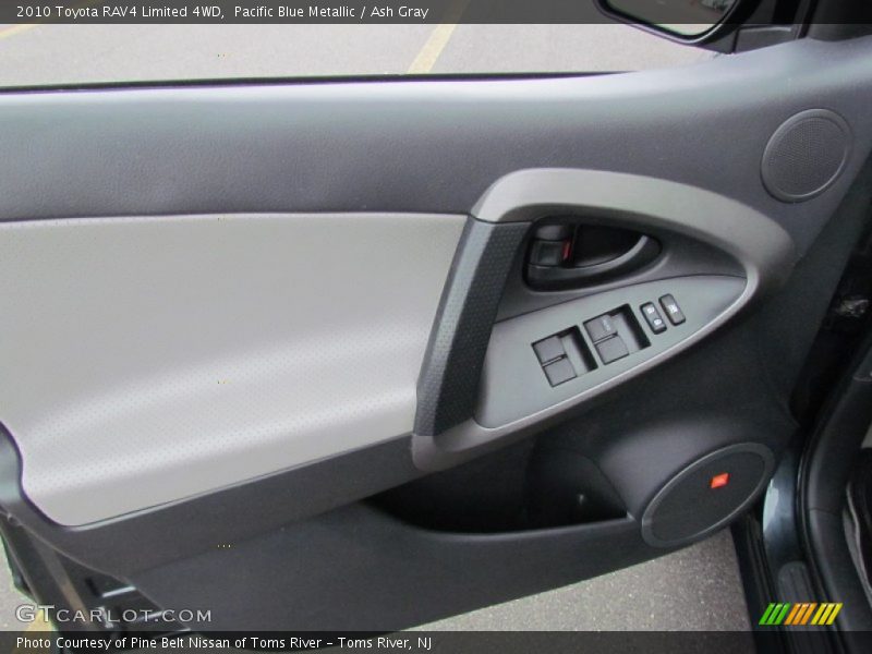 Pacific Blue Metallic / Ash Gray 2010 Toyota RAV4 Limited 4WD