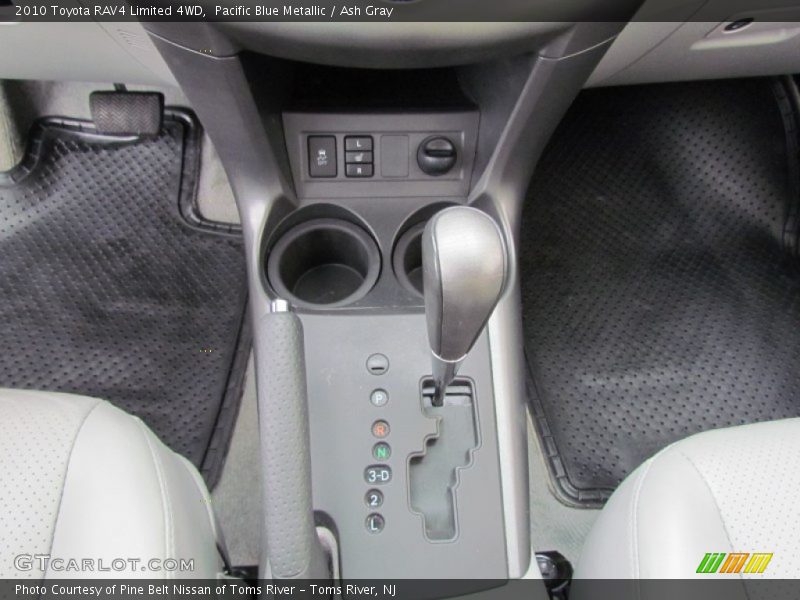 Pacific Blue Metallic / Ash Gray 2010 Toyota RAV4 Limited 4WD