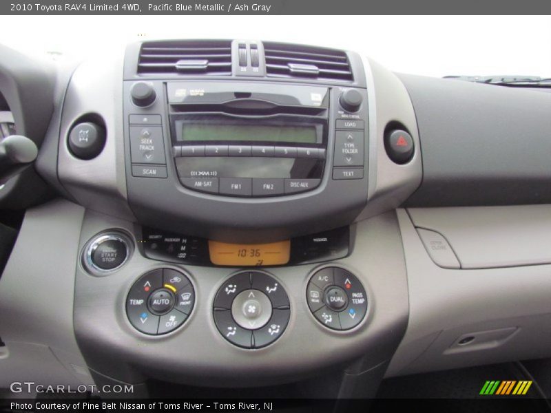 Pacific Blue Metallic / Ash Gray 2010 Toyota RAV4 Limited 4WD