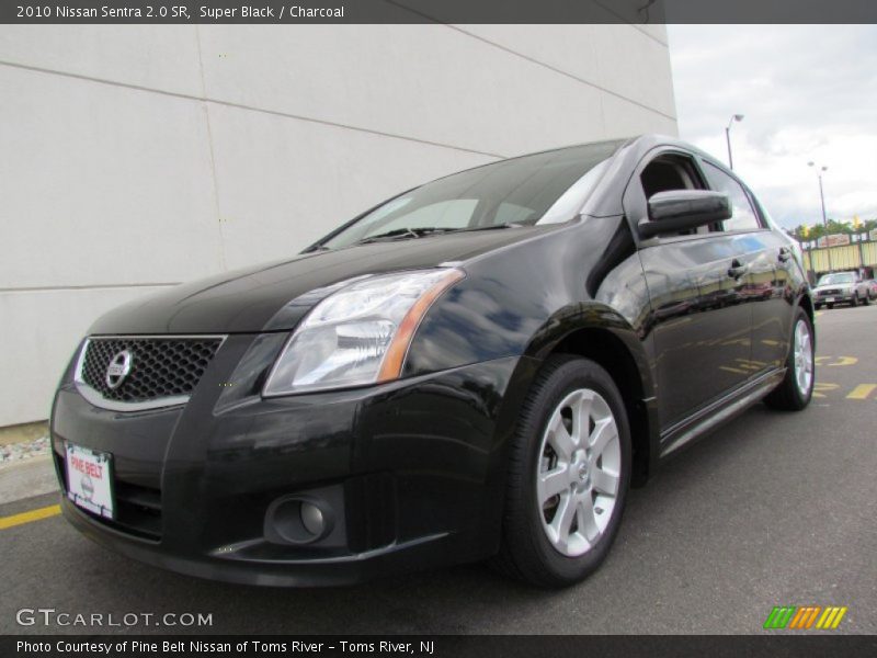 Super Black / Charcoal 2010 Nissan Sentra 2.0 SR