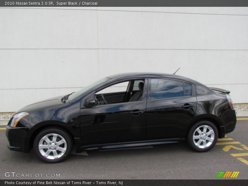 Super Black / Charcoal 2010 Nissan Sentra 2.0 SR