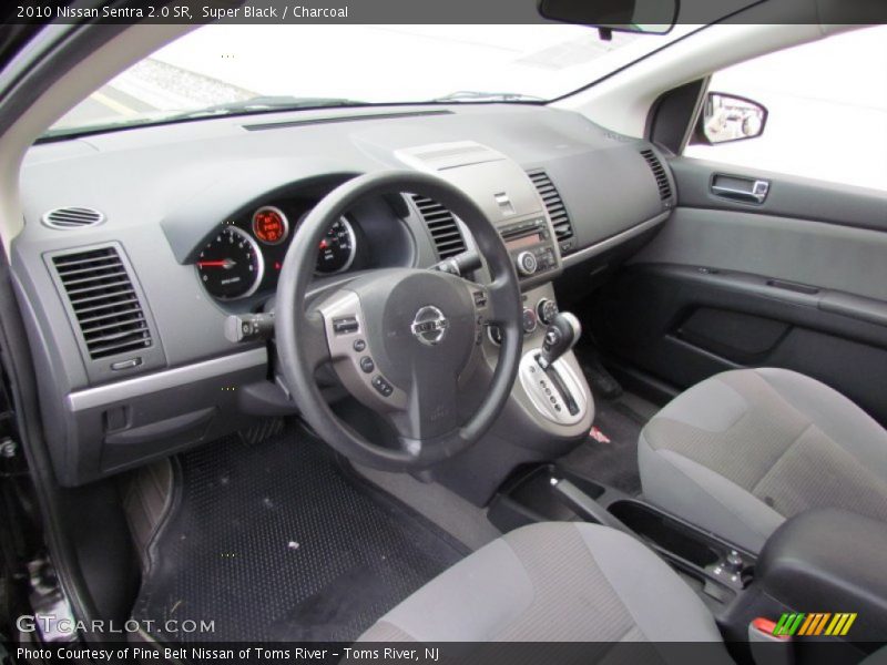 Super Black / Charcoal 2010 Nissan Sentra 2.0 SR