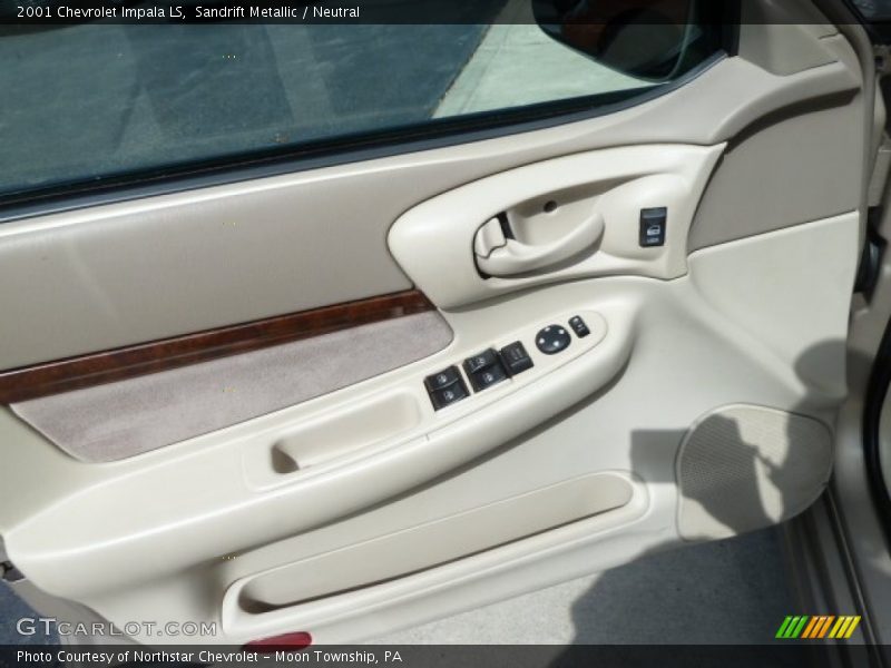 Sandrift Metallic / Neutral 2001 Chevrolet Impala LS